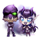 Chibi +Extra Character (13SixesVT and adielashmedai)